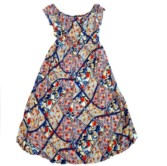 High Low Maxi Romper Dress with Shorts - Picture 2 of 4